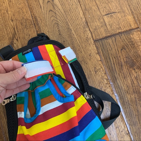 Cosmos Colorful Stripe Carrier Bag - Picture 2 of 5